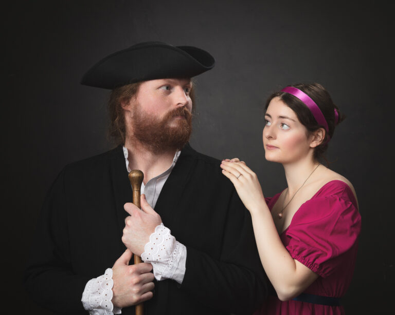 Poldark in the Studio: Themed Portraits with Sophia and Rory